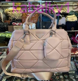 Kabelka krémová elegantní tři oddělení FASHION